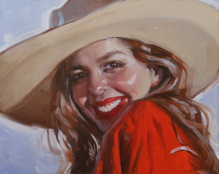 Apple-Cheeked Cowgirl